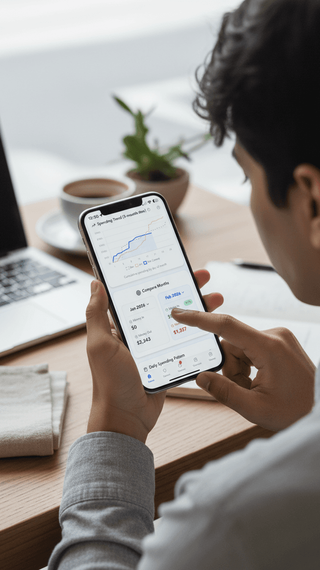 Margent mobile app — transaction editing and custom categories